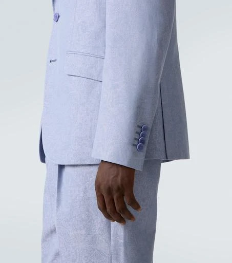 ETRO Cotton jacquard blazer 7