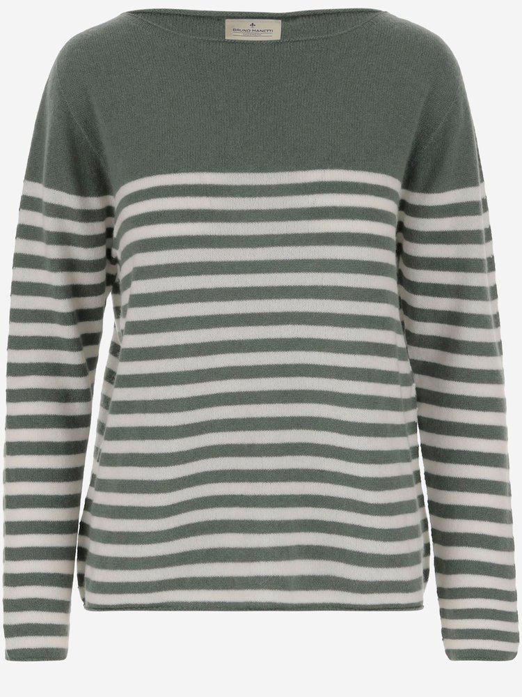 BRUNO MANETTI Bruno Manetti Striped Sweater