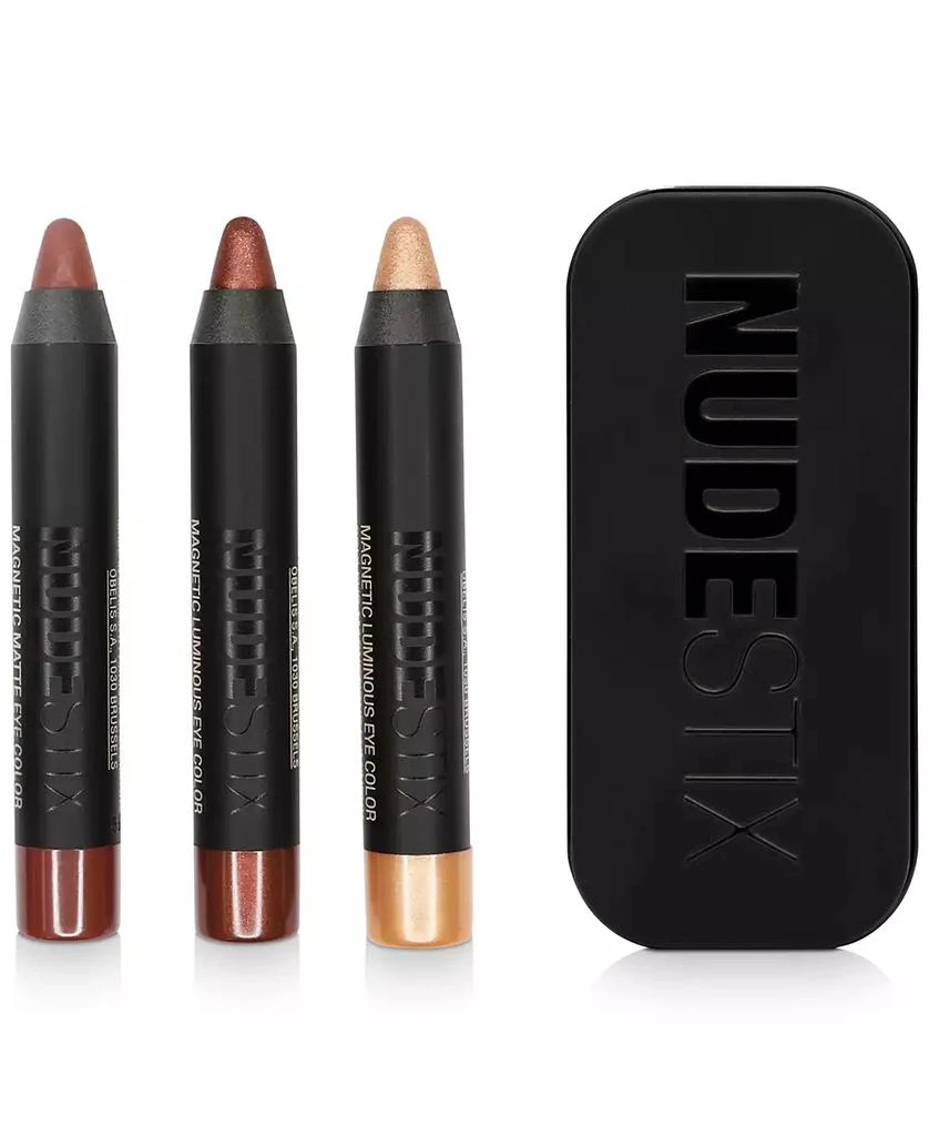 NUDESTIX 3-Pc. Mini Nude Metallic Berry Eye Set 1