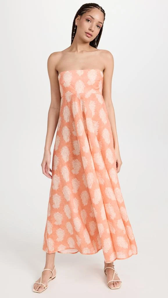 Zimmermann Devi Bandeau Midi Dress 1