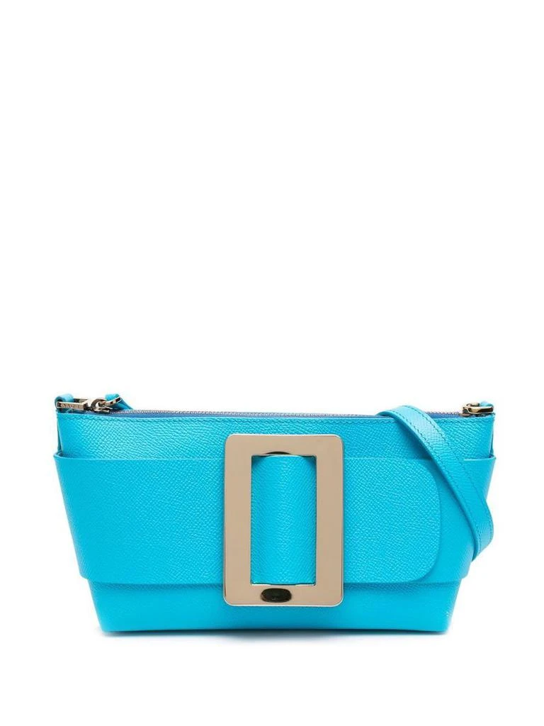 Boyy Boyy Buckle Pouchette Leather Handbag 1