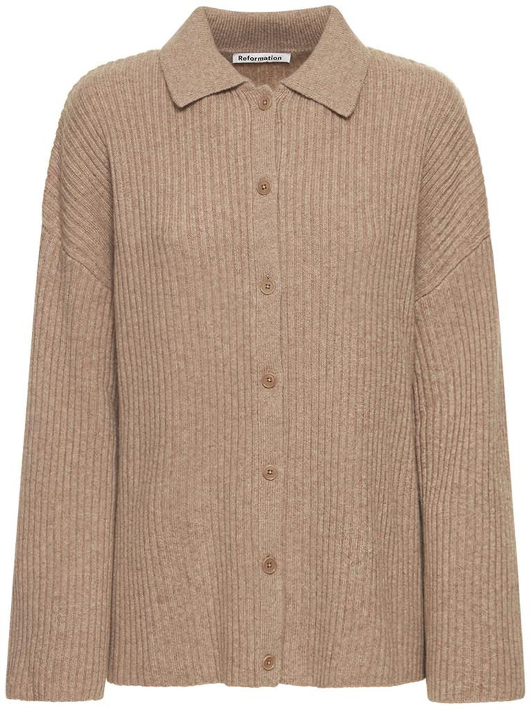 REFORMATION Fantino Cashmere Cardigan