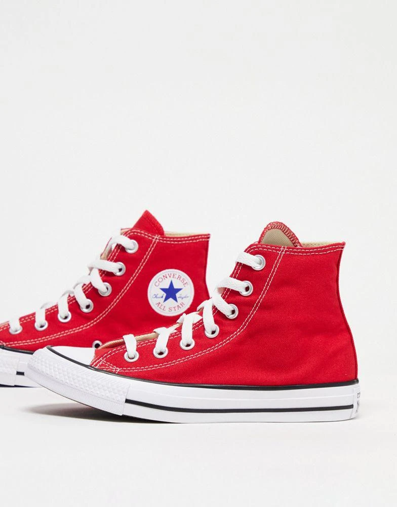Converse Converse Chuck Taylor All Star Hi trainers in red 1