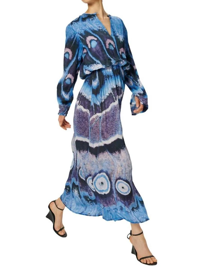 CHUFY Layla Maxi Dress In Petal Skin 2