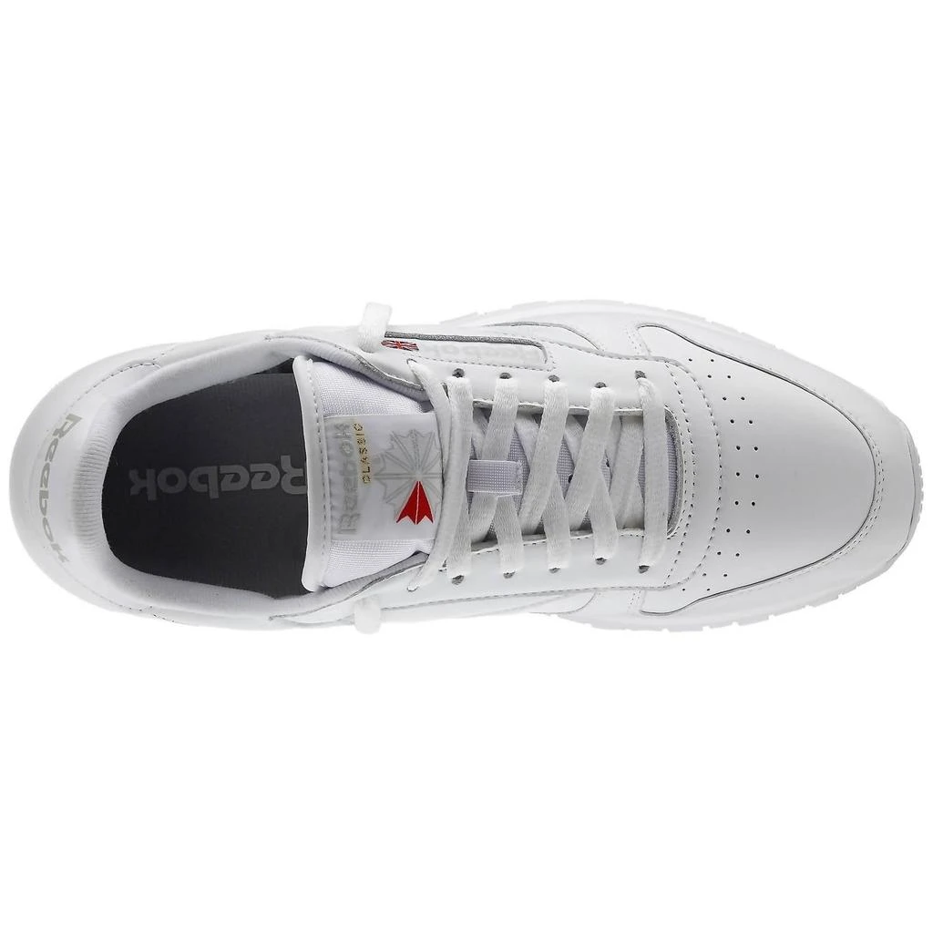 Reebok Men's Classic Leather Shoes In White/grey 2