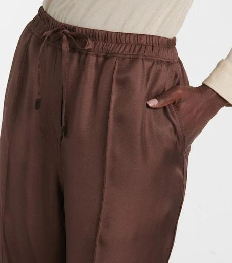 Tom Ford Silk twill wide-leg pants 4