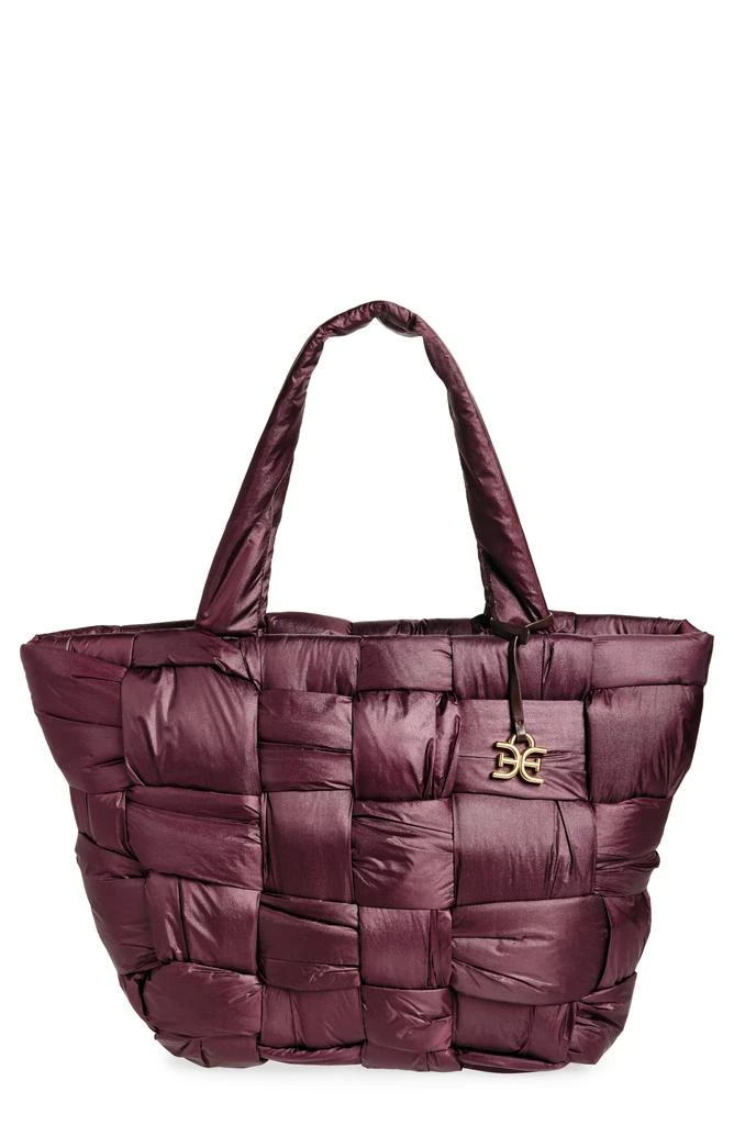 Sam Edelman Elcie Woven Large Tote Bag 1