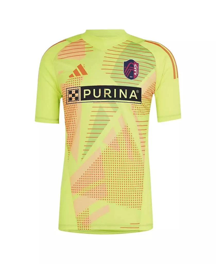 Adidas Men's Yellow St. Louis City SC 2024 Goalkeeper Jersey 3