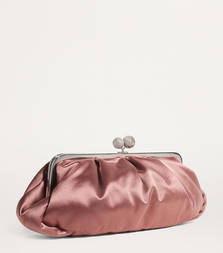 Weekend Max Mara Large Silk-Satin Pasticcino Clutch Bag 3
