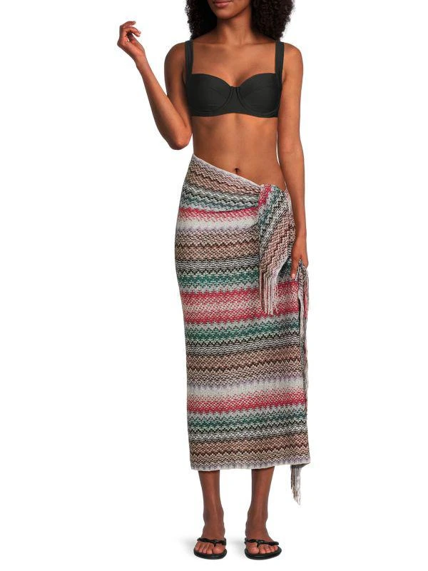 Missoni ​Chevron Fringed Pareo 1