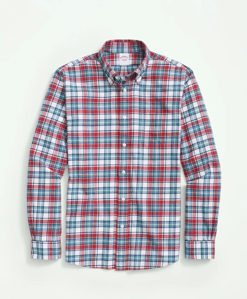 Brooks Brothers Archival Brushed Twill Plaid Shirt 1
