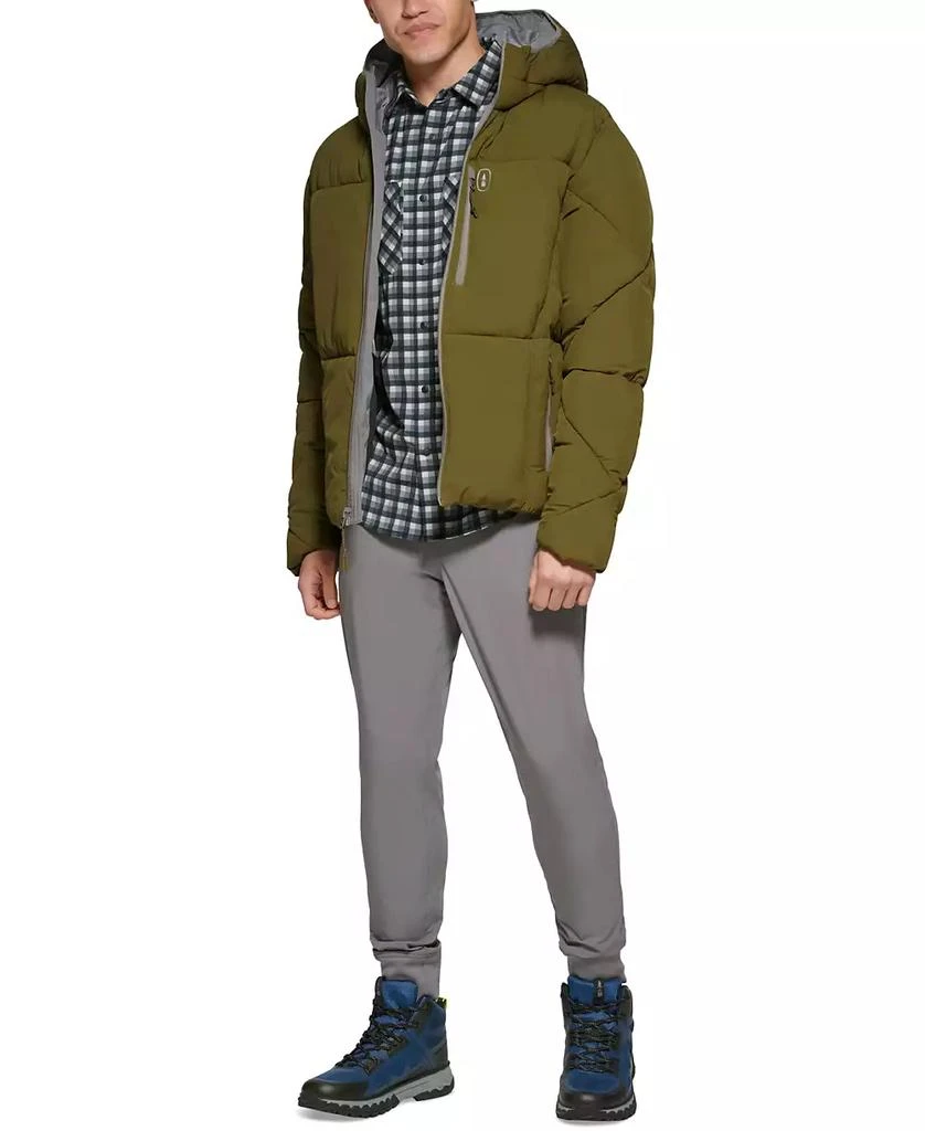BASS OUTDOOR Men's Glacier Quilted Full-Zip Hiking Puffer Jacket 6