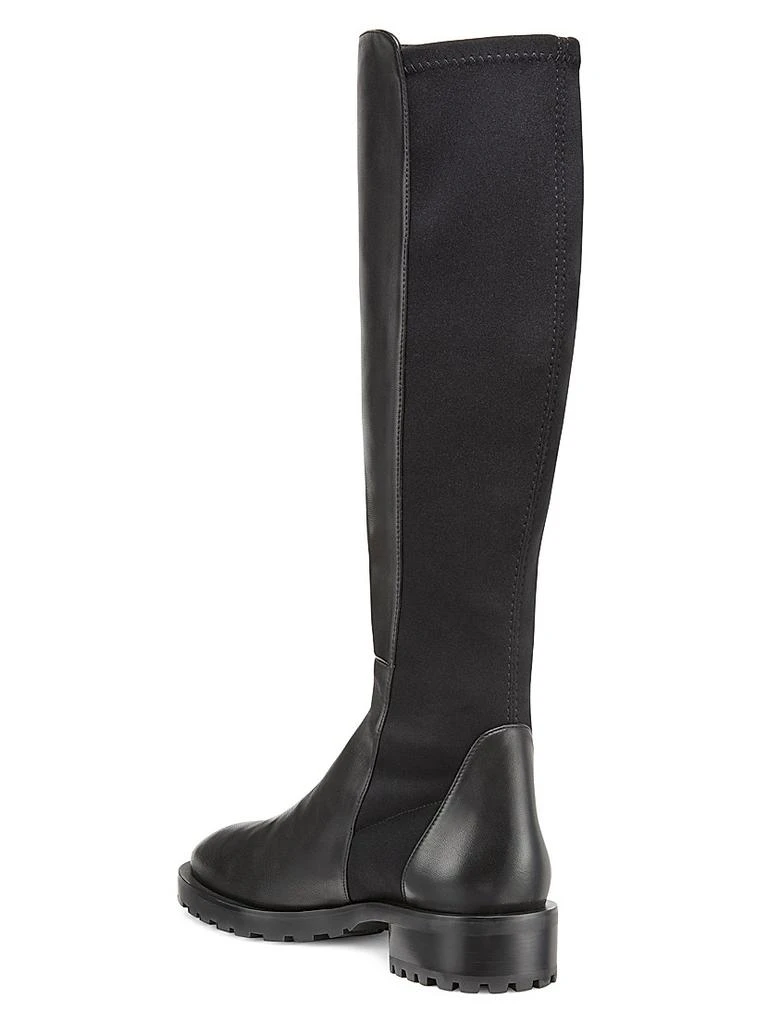 Stuart Weitzman 5050 Stretch-Leather Knee-High Boots 3