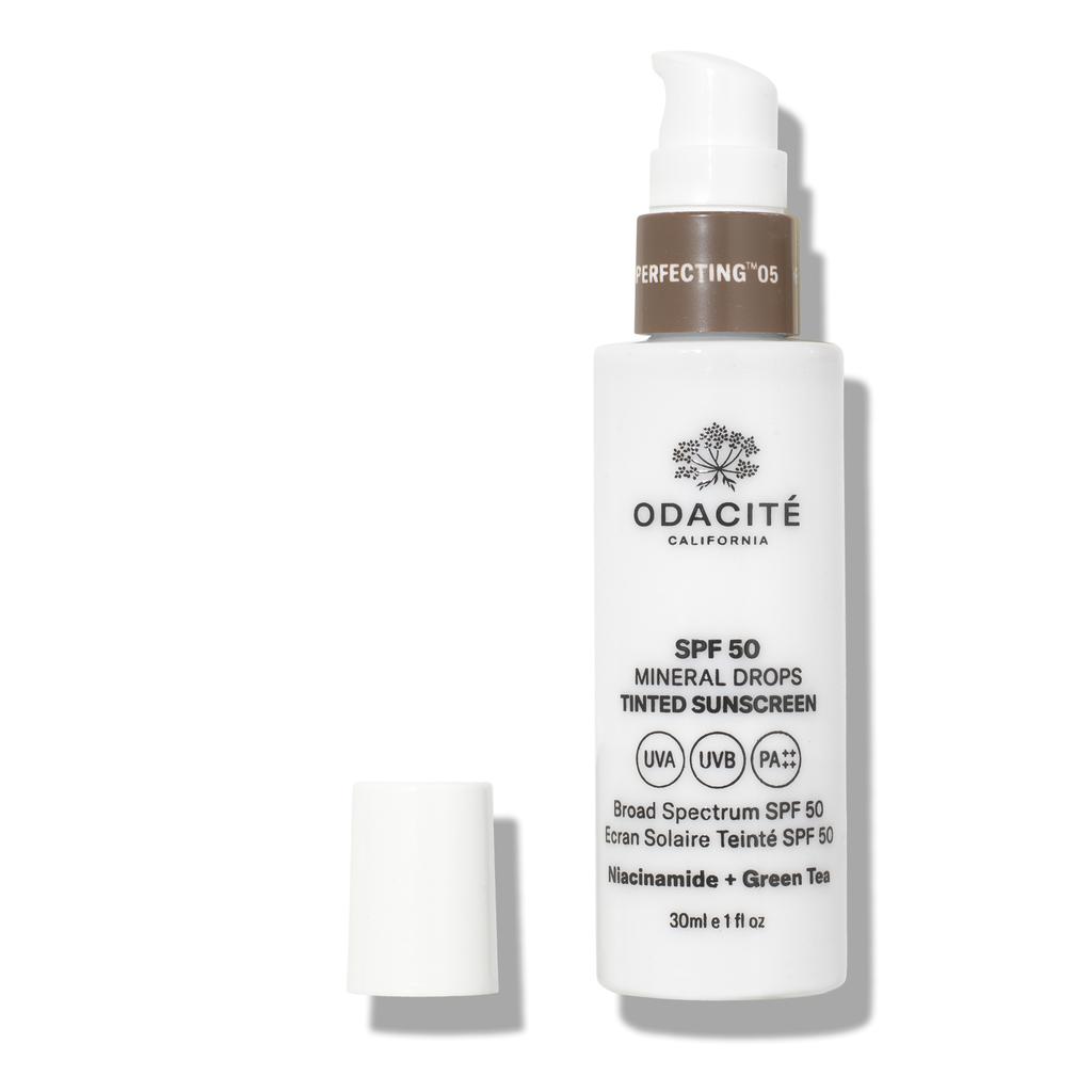 Odacité Spf 50 Mineral Drops Flex-perfecting Tinted Sunscreen