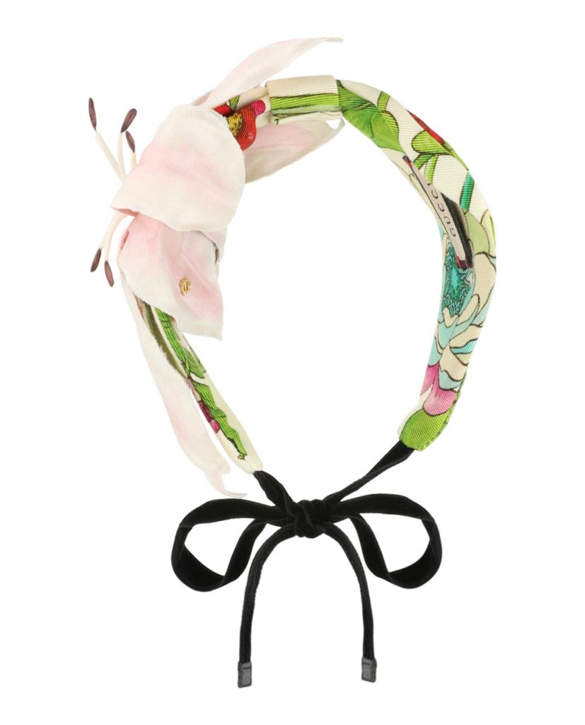 Gucci Floral Silk Statement Headband