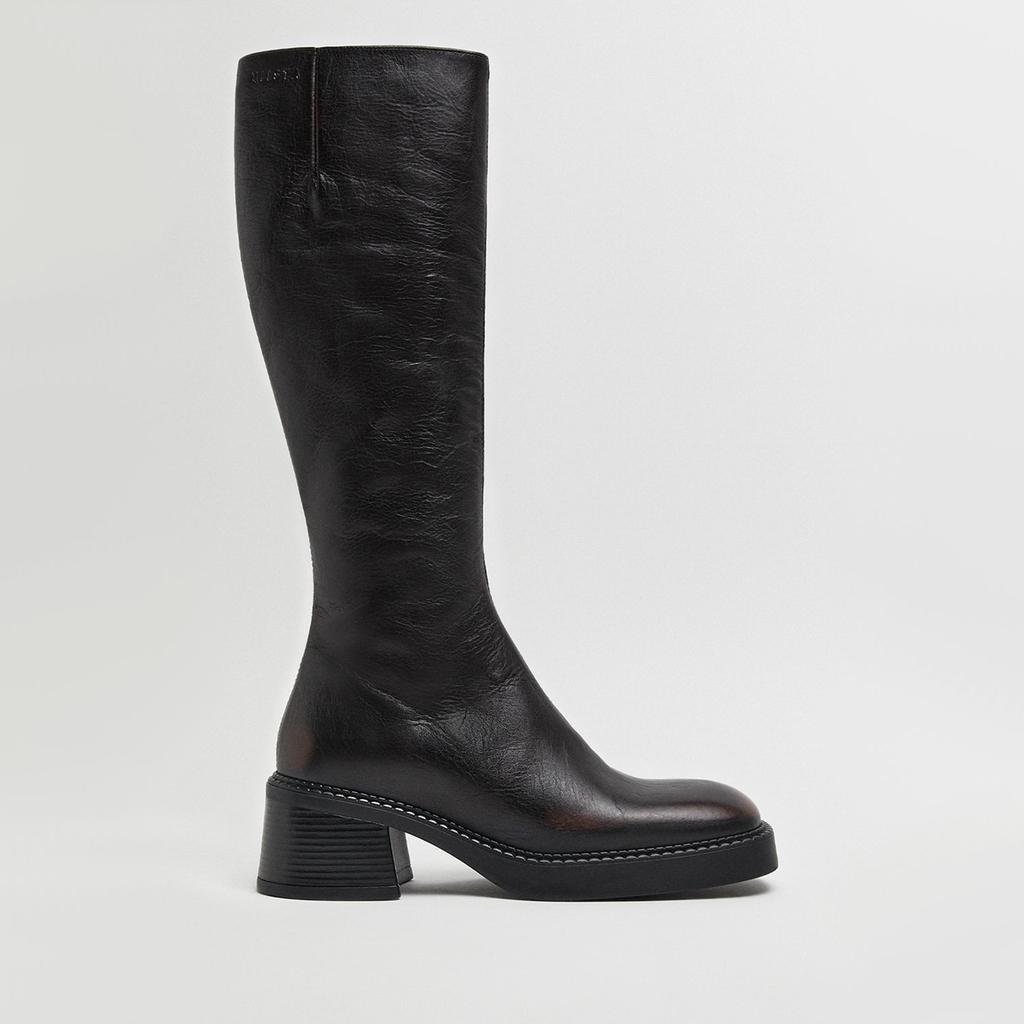 Shop E8 by Miista Women's Yumi Brushed Knee-High Leather Boots on