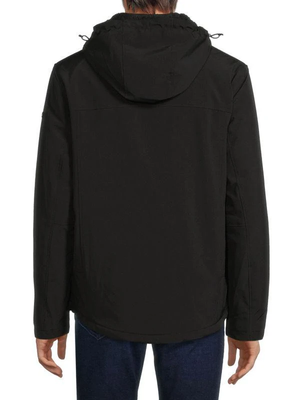 Calvin Klein Faux Fur Lined Hooded Zip Up Jacket 2