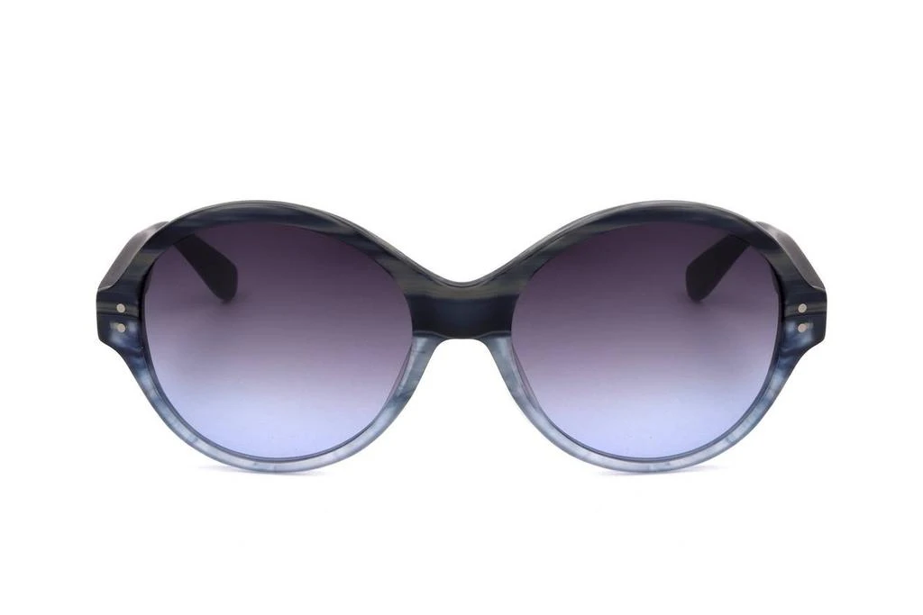 DEREK LAM Brook round sunglasses Sunglasses Derek Lam Black in Plastic - 49147361 main image 3