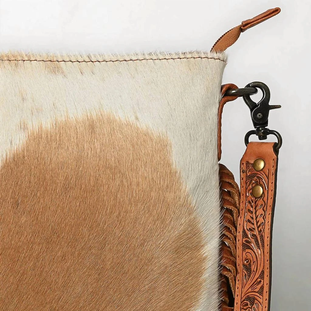 American Darling American Darling - Women's Cowhide Genuine Leather Messenger Bag 3