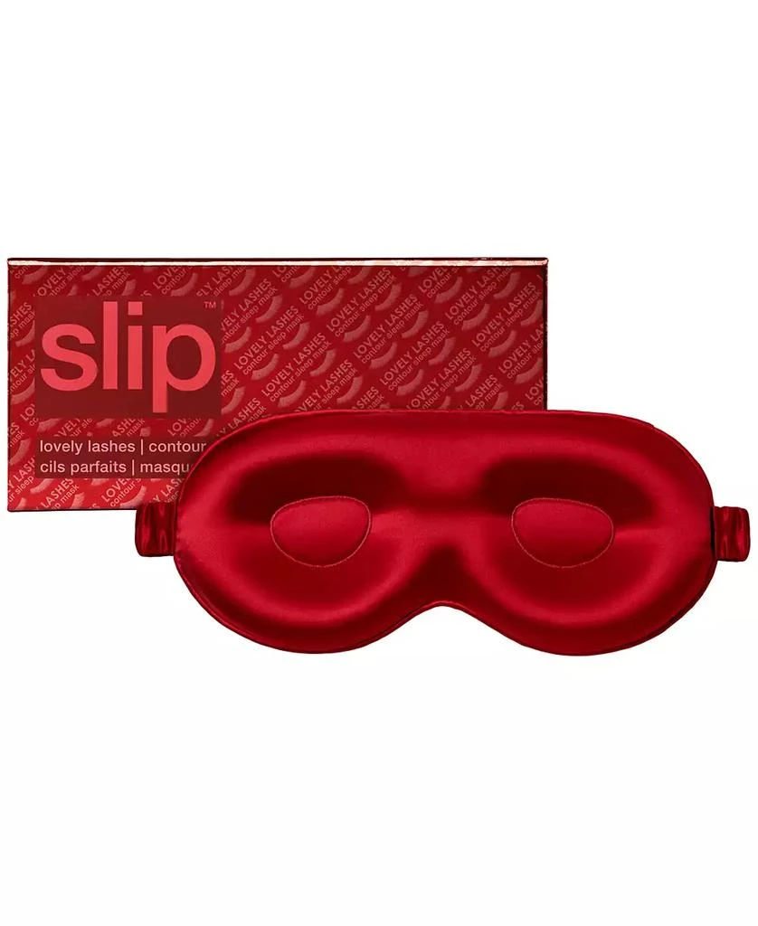 Slip Scarlet Pure Silk Contour Sleep Mask