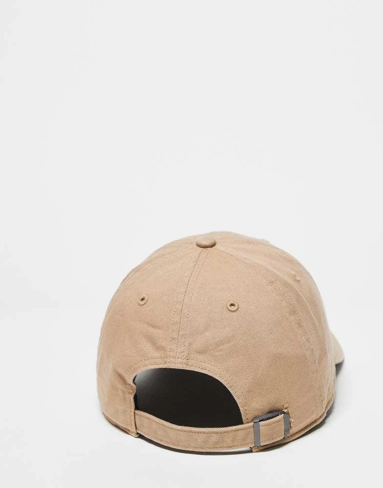 47 Brand 47 Brand NY Yankees mini logo cap in washed beige 3