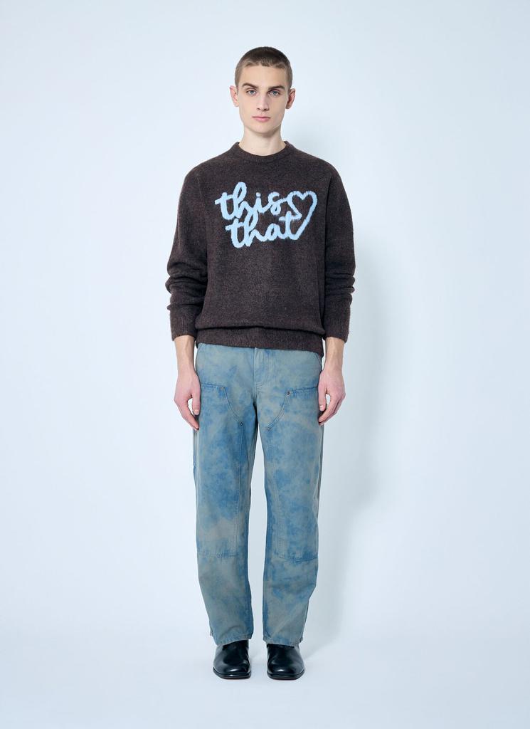 thisisneverthat Thisisneverthat® Heart Logo Knit Pullover