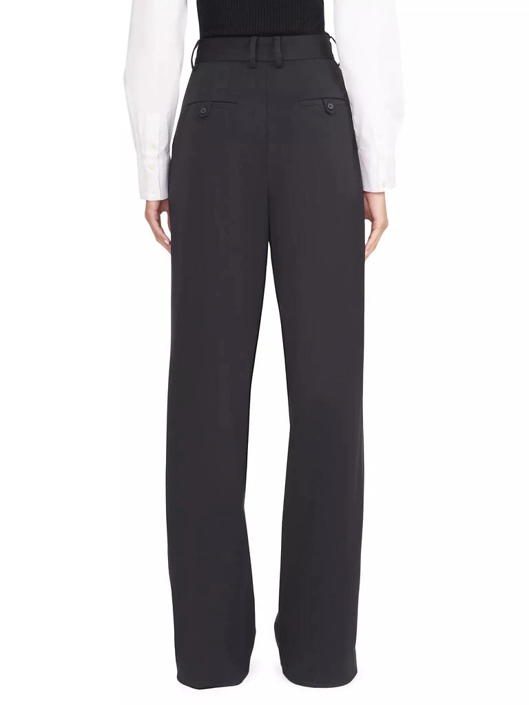 Staud Luisa Pleated Wide-Leg Pants 5