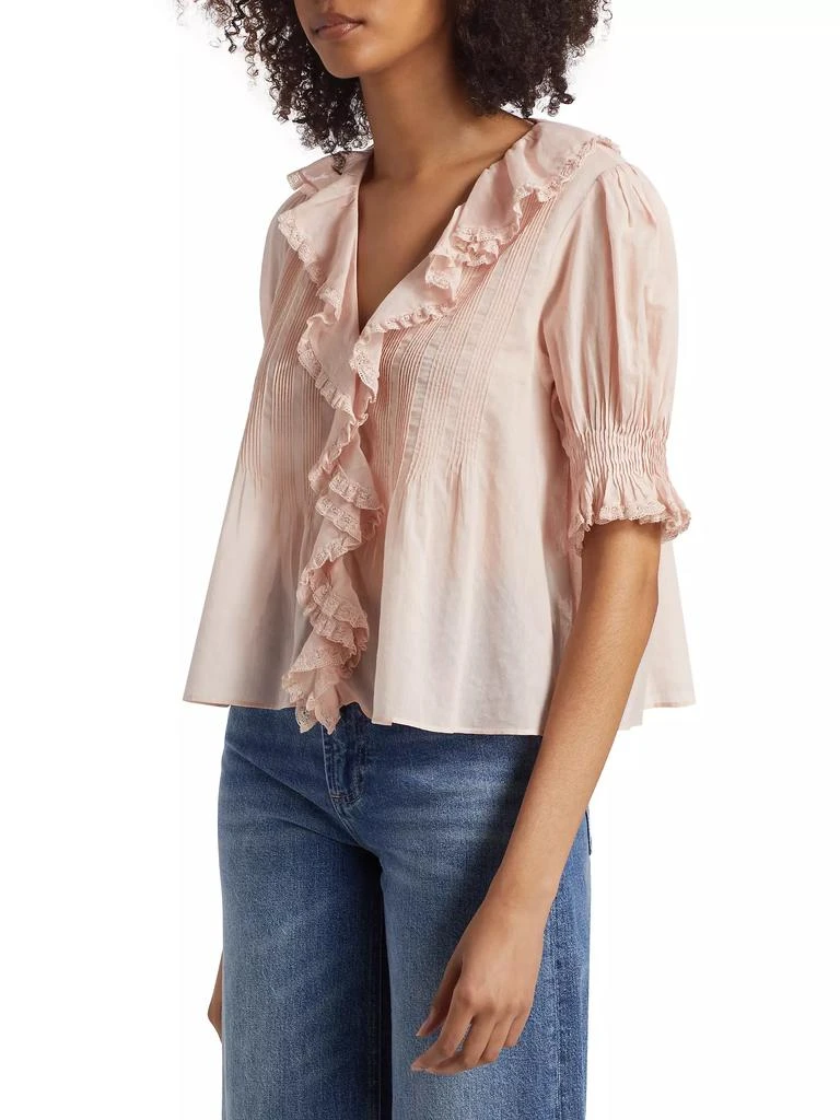 DÔEN Henri Ruffled Top 4