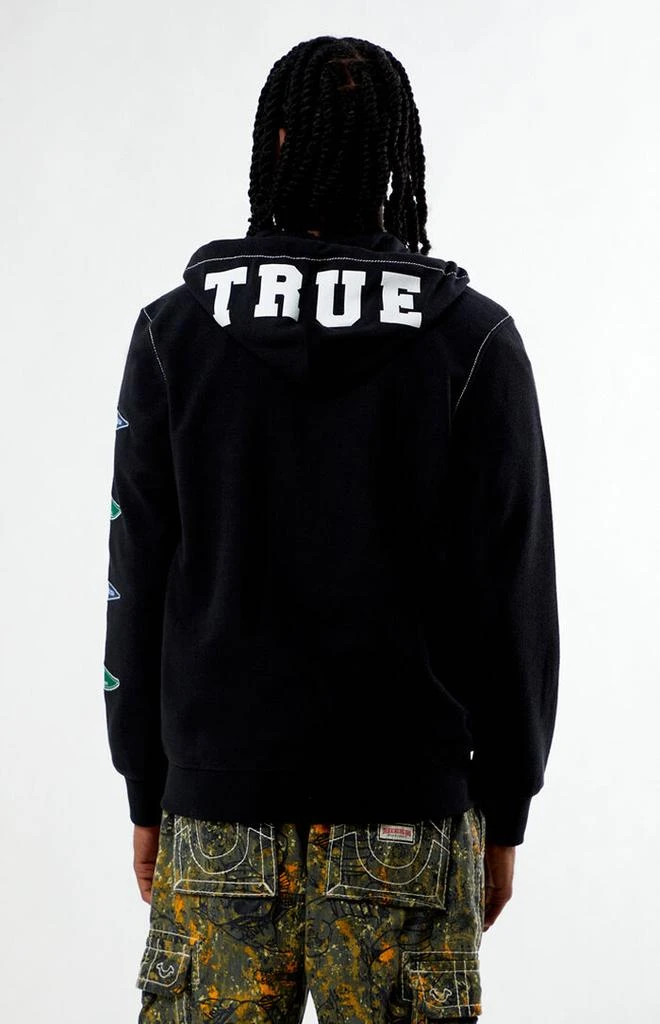 True Religion Reverse Terry Zip Up Hoodie 2
