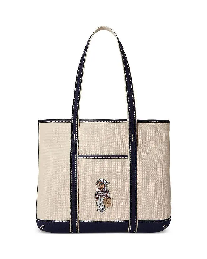 Ralph Lauren Polo Bear Small Shopper Tote