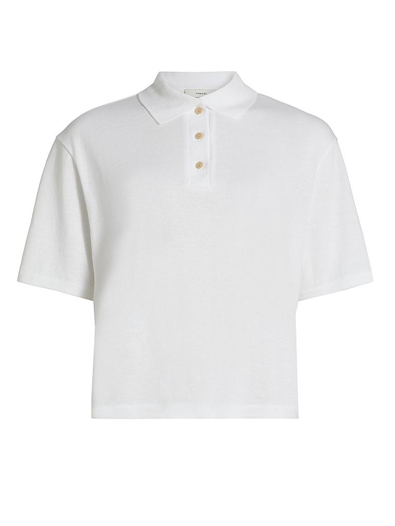 Vince Easy Cotton Polo Shirt