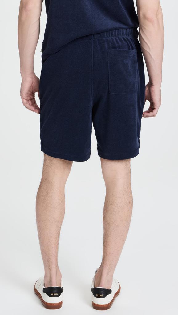 Onia Towel Terry Pull On Shorts 7.75"