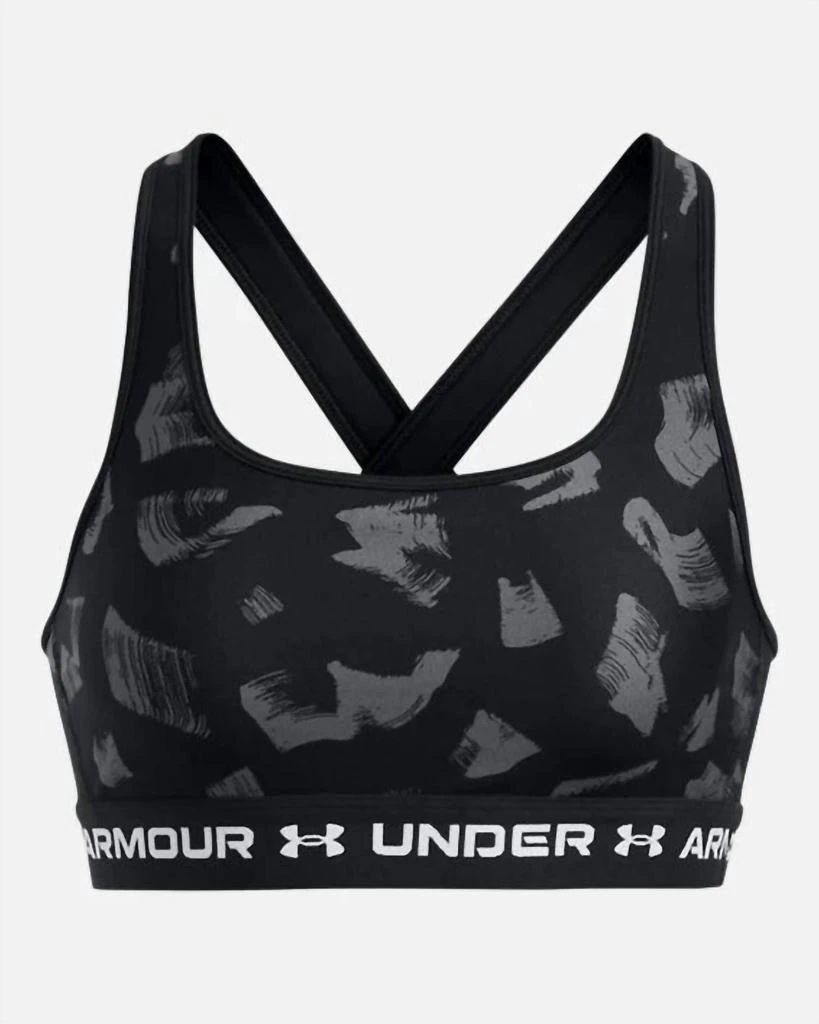 Under Armour Under Armour - Women's Crossback Mid Print Sports Bra 4