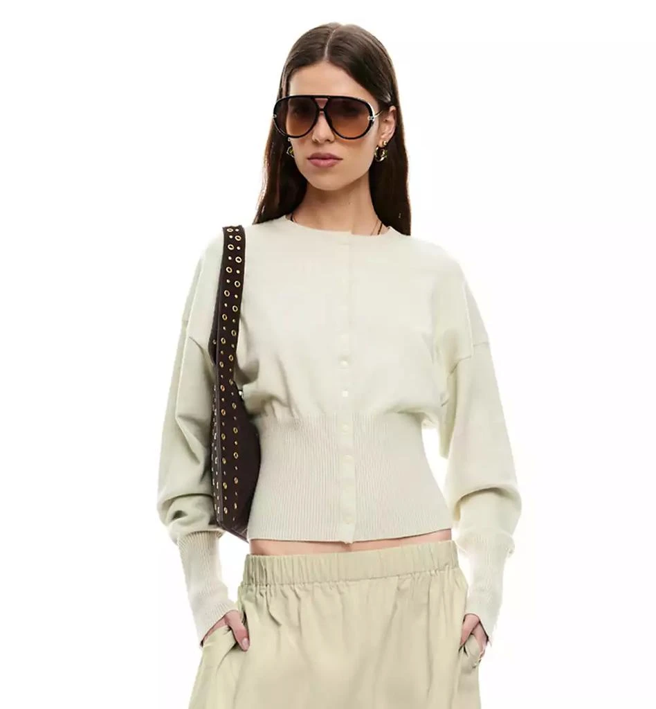 Lioness Women's Sundown Crewneck Cardigan Sweater