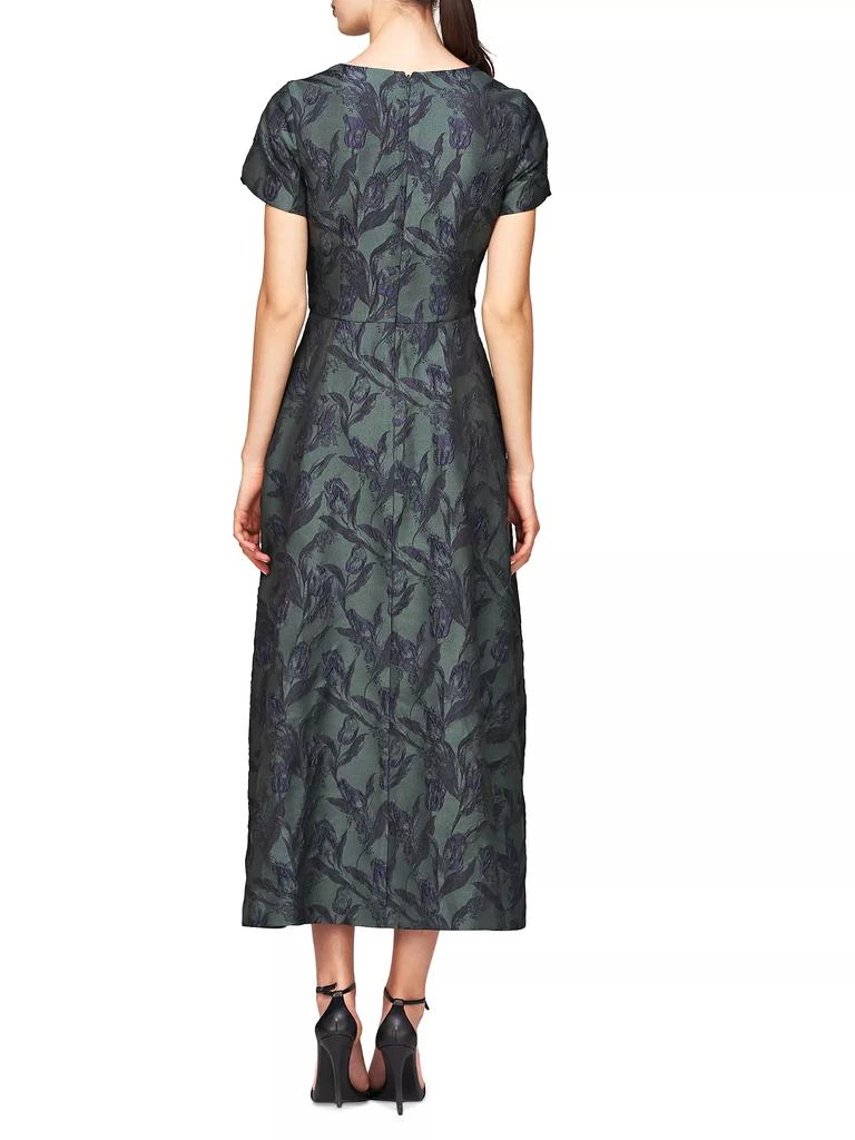 Kay Unger Mirabel Tea-Length Dress 4