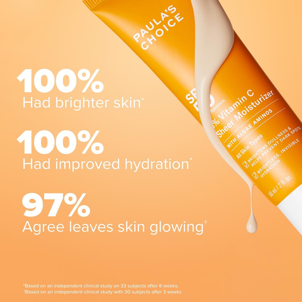 Paula's Choice Paula's Choice 5% Vitamin C Sheer Moisturiser SPF50 60ml