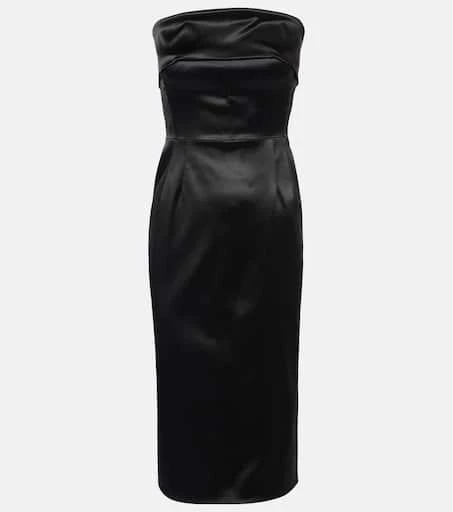 Dolce 
Gabbana Satin bustier dress 1