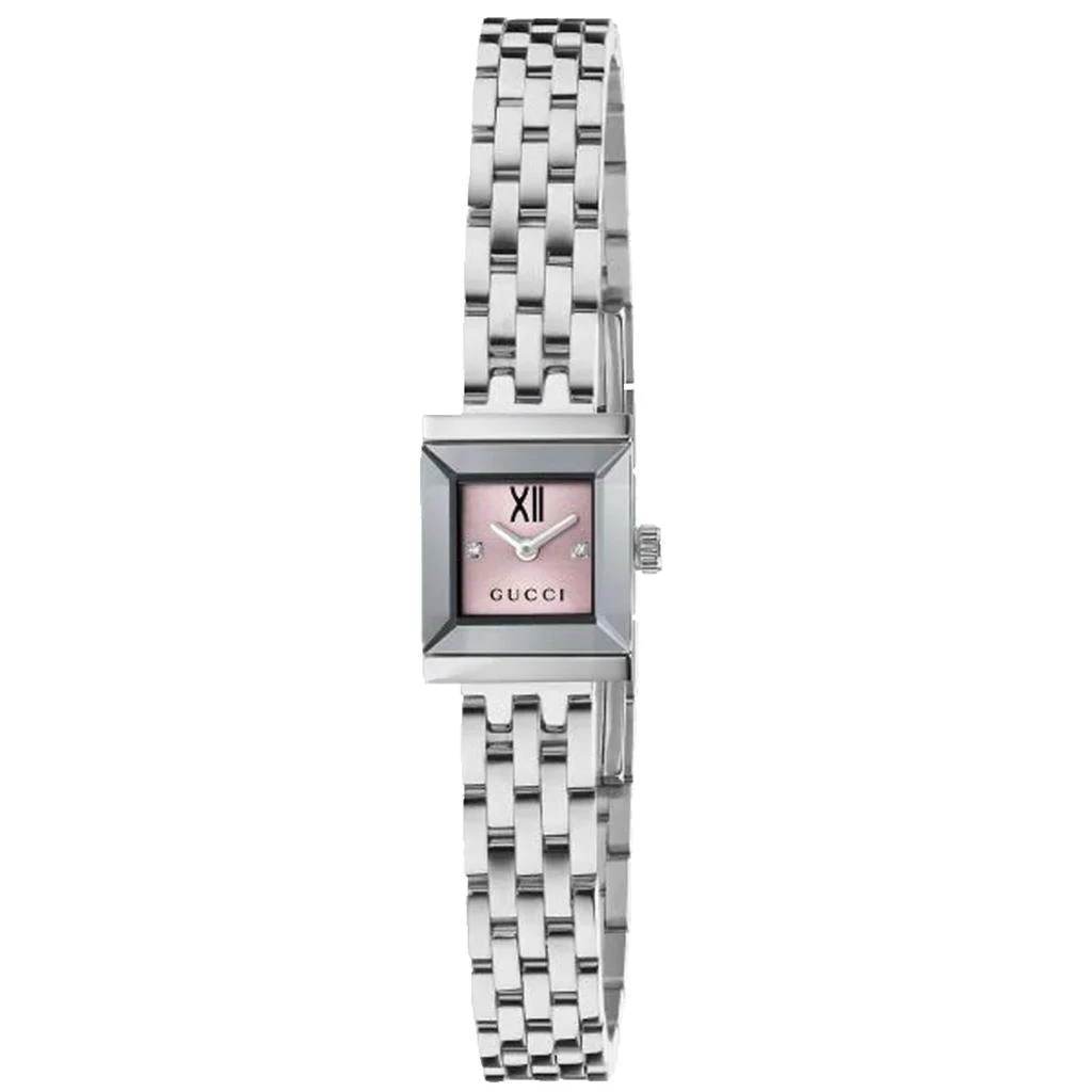 Gucci Women's G-Frame Pink Dial Watch 1