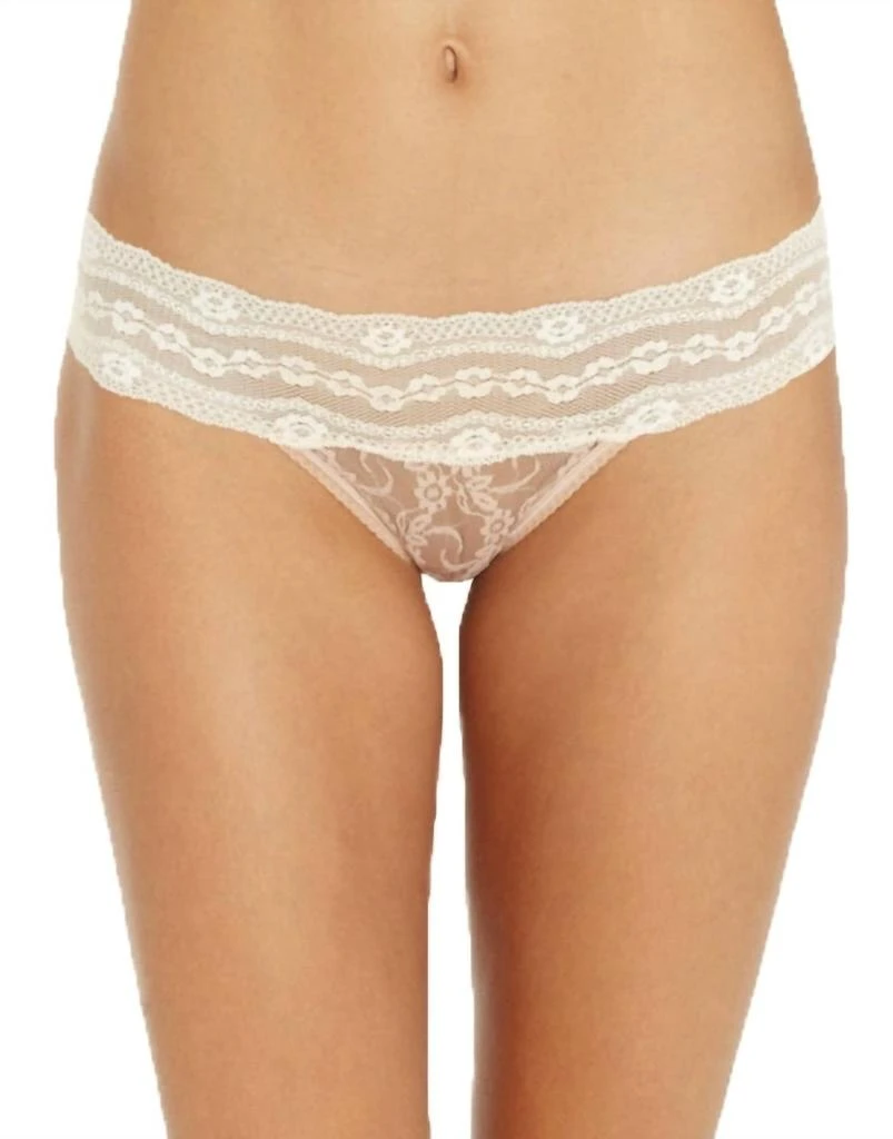 Wacoal Lace Kiss Bikini Panty In Naughty Naked 1