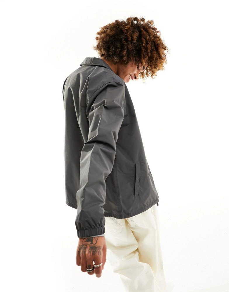 DICKIES Dickies oakport coach jacket in charcoal grey 2