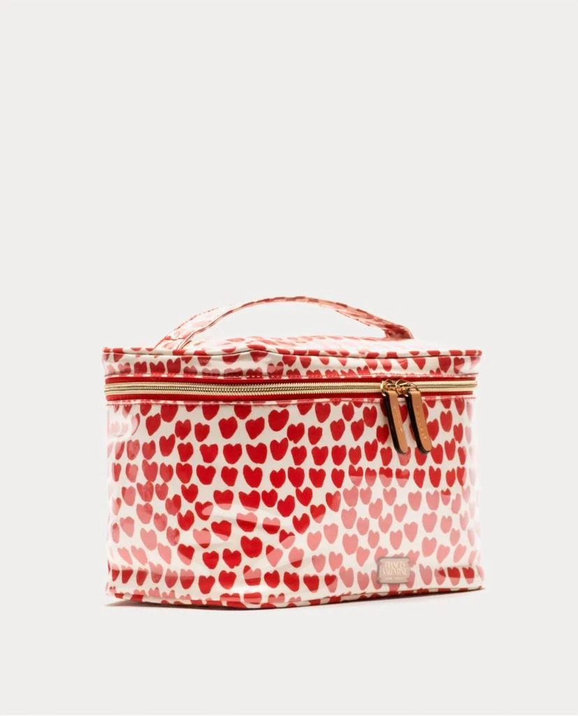 Frances Valentine Frances Valentine - Women's Train Case Cosmetic Bag 2