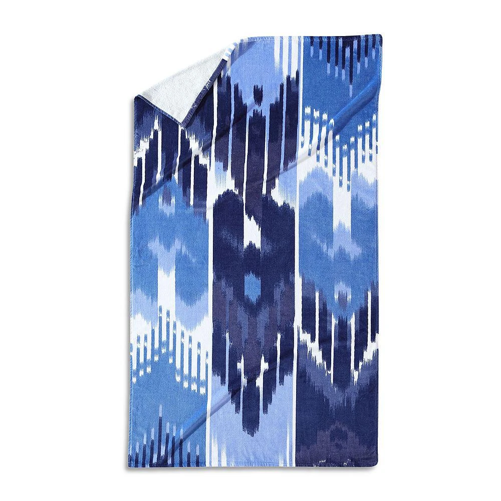 John Robshaw Malda Beach Towel Indigo 2