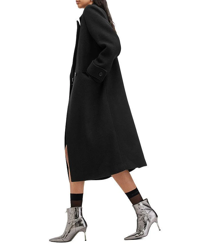 ALL SAINTS Mabel Double Breasted Oversized Coat 4