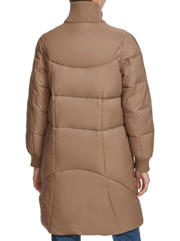 Andrew Marc Pavia Quilted Faux Down Hooded Puffer Jacket 2