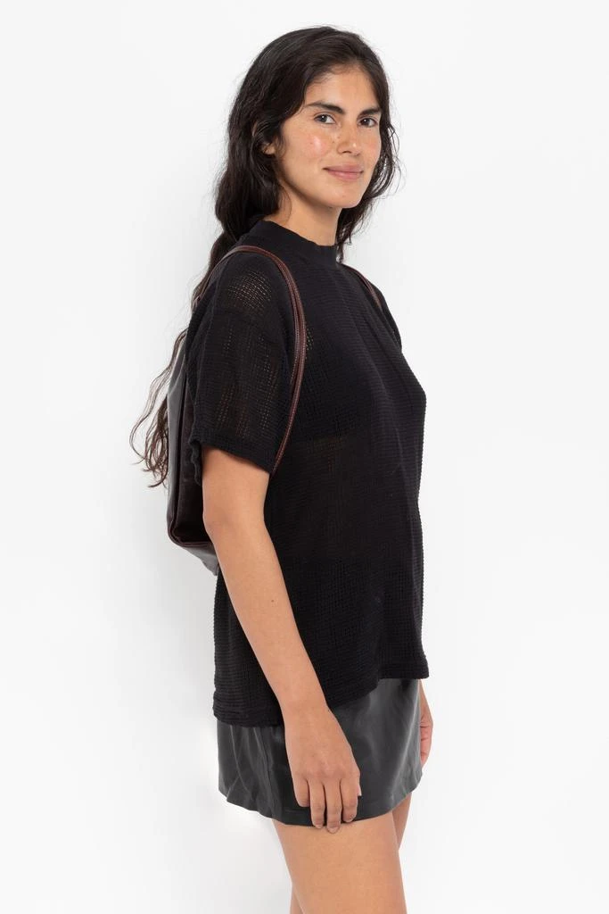 Los Angeles Apparel RLH3414 - Unisex Leather Drawstring Backpack 40