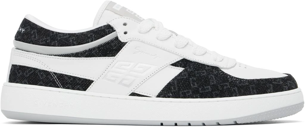 Givenchy White & Black G Move Sneakers 1