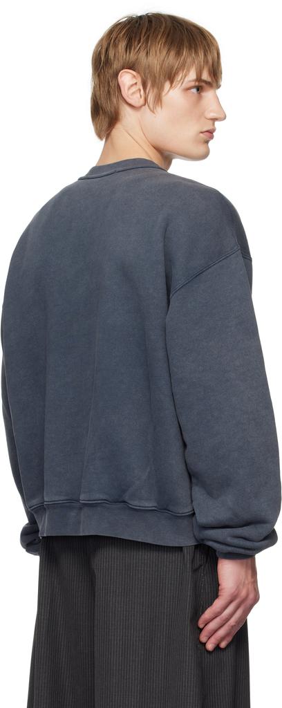 Gray Embossed Logo Sweatshirt – On Sale Now with Up to 75