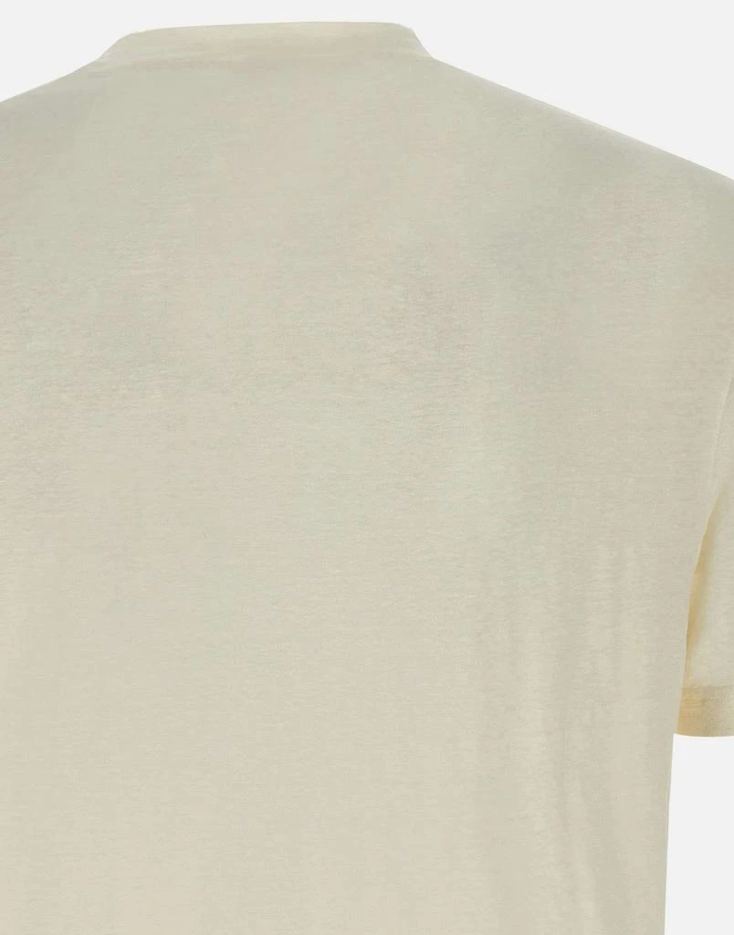 FILIPPO DE LAURENTIIS Linen stretch t-shirt 5