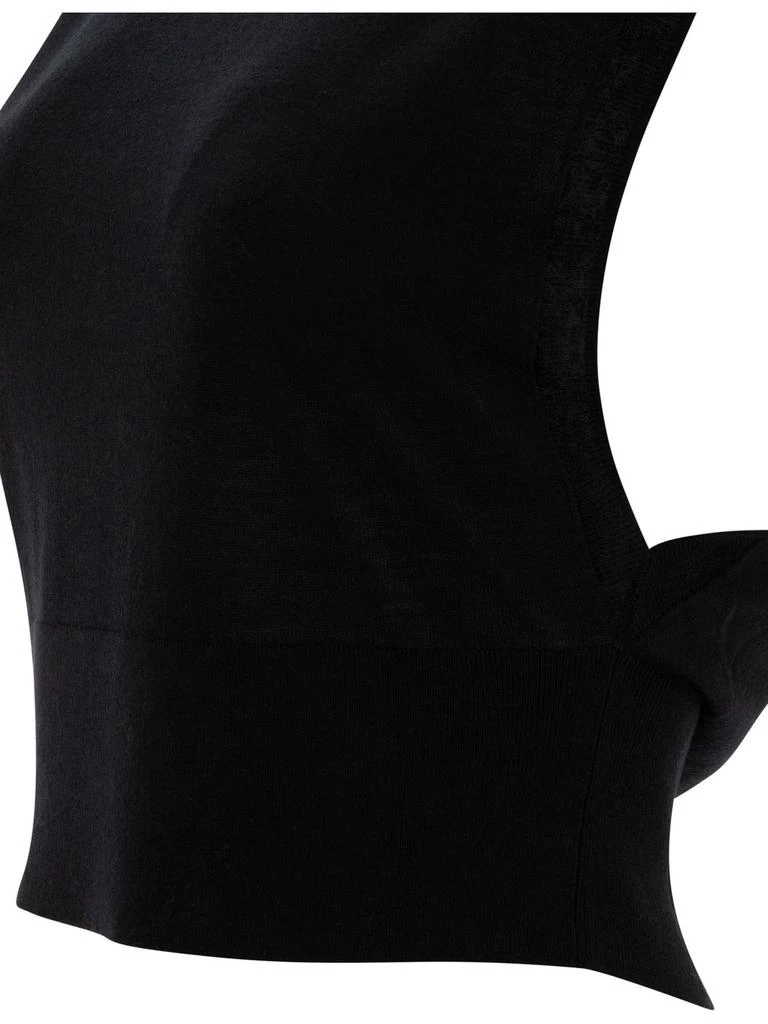 Max Mara Sportmax Quatto Mock Neck Sleeveless Top 4
