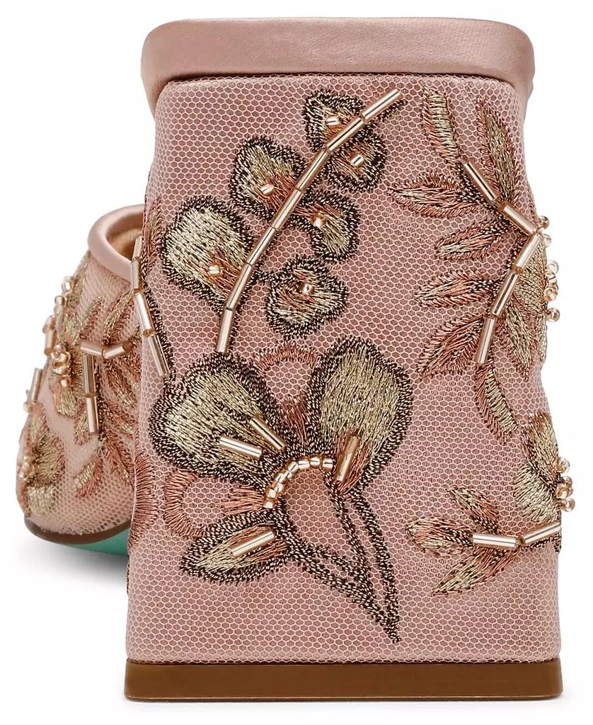 Betsey Johnson Women's Roo Embroidered Evening Sandals 3